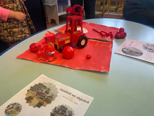 Photo de l'exposition rouge