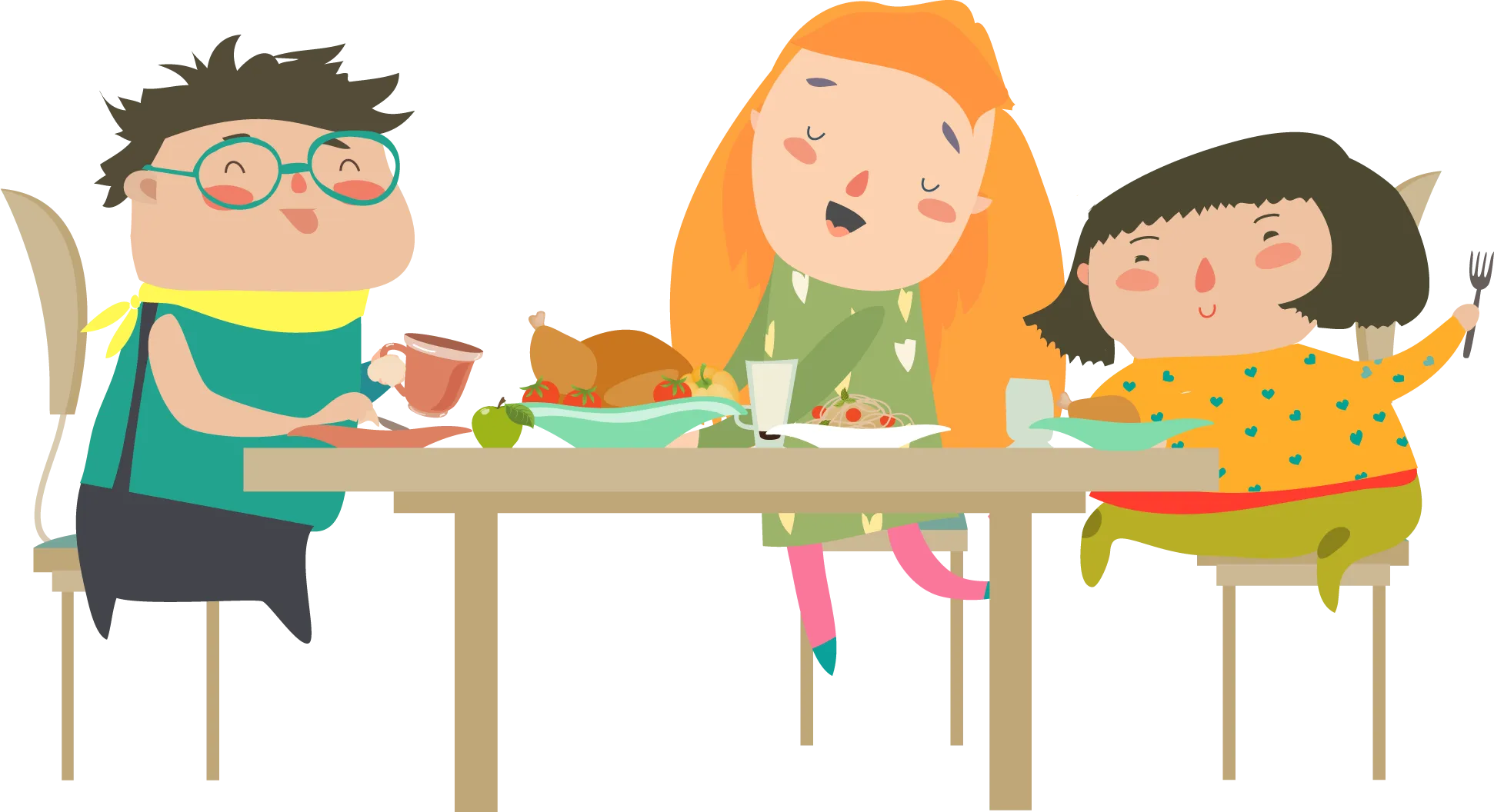 Illustration cantine Diwan Saint-Renan