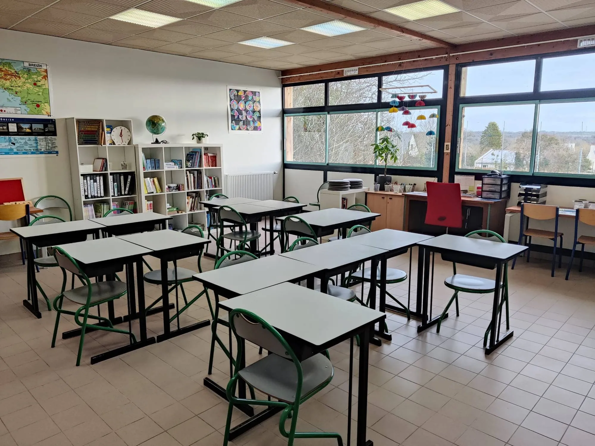 Salle de classe de primaire